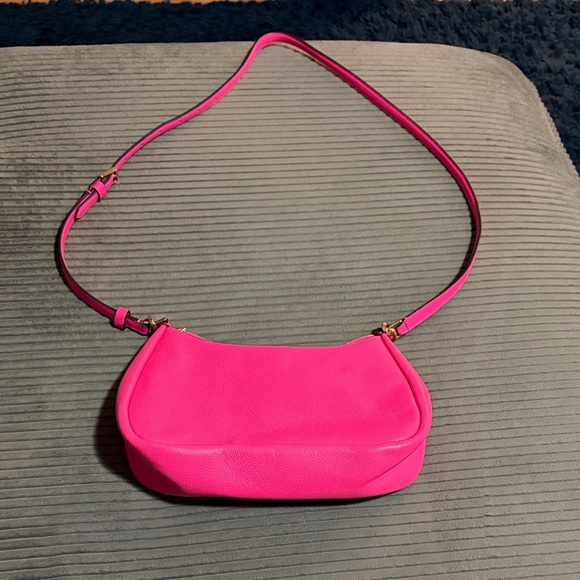Kate Spade Vibrant Neon Pink Shoulder Bag New without tags rare - Picture 2 of 5